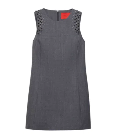 Maxco. Sleeveless Dress In Gray