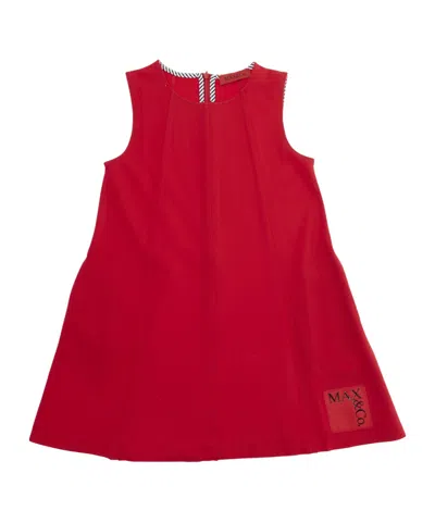 Maxco. Sleeveless Dress In Red