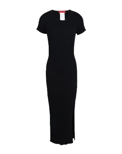 Maxco. Slim Fit Knit Dress In Black