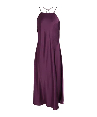 Maxco. Slip Dress In Red