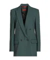 Maxco. Solid Color Double- Suit In Green