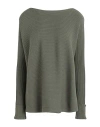 Maxco. Solid Color Knit Top In Green