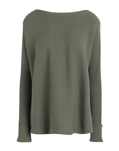 Maxco. Solid Color Knit Top In Green