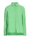 Maxco. Solid Color Long-sleeve Shirt In Green