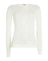 Maxco. Solid Color Metallic Knit Sweater In Neutral