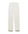 Maxco. Straight-leg Chinos In White