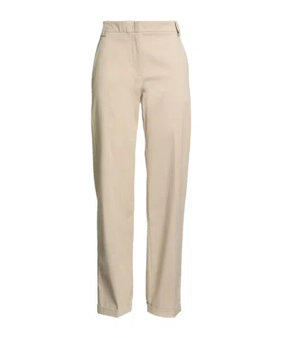 Maxco. Straight-leg Trousers In Neutral