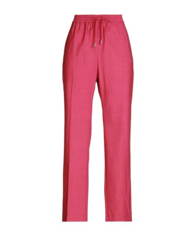 Maxco. Straight-leg Trousers In Red