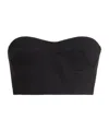 Maxco. Strapless Top In Black