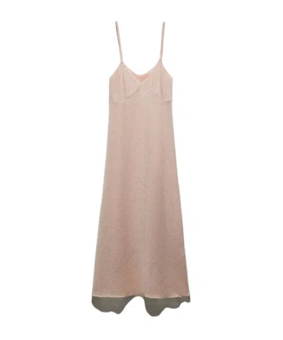 Maxco. Strappy Dress In Pink
