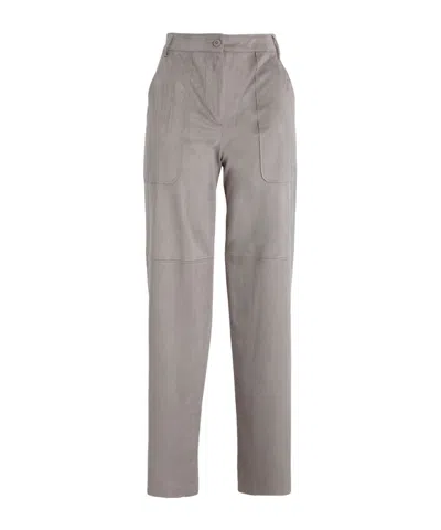 Maxco. Stretchy Comfort High-waisted Straight-leg Pants In Multi