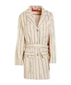 Maxco. Striped Jacket In Neutral