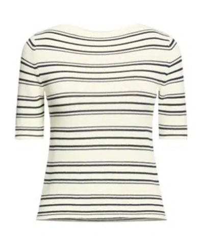 Maxco. Striped Jumpers In White