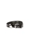 Maxco. Studded Leather Belt In Black