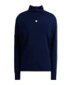 Maxco. Turtleneck Sweater In Blue