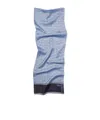 Maxco. Twill Scarf In Blue