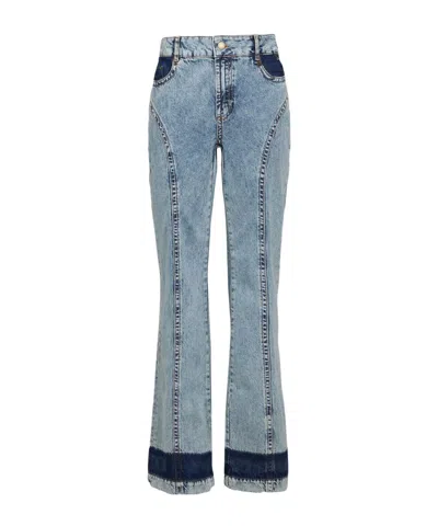 Maxco. Two-tone Straight Leg In Blue
