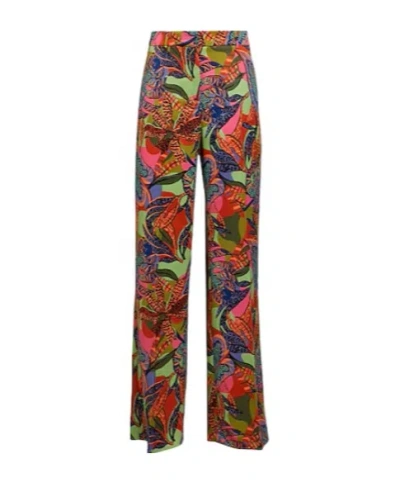 Maxco. Wide-leg Trousers In Multi
