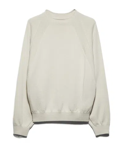 Maxco. Wool And Cashmere Pullover In White