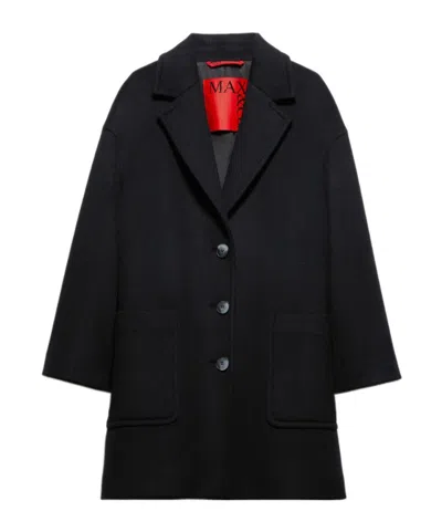 Maxco. Wool Blend Coat In Black