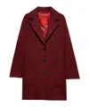 Maxco. Wool Blend Coat In Brown