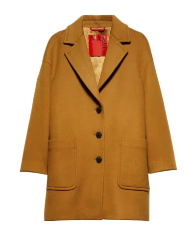 Maxco. Wool Blend Coat In Brown