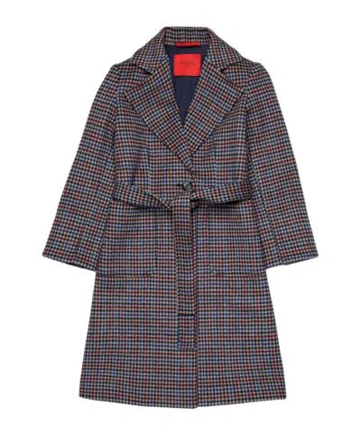 Maxco. Kids' Wool Coat In Brown