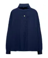 Maxco. Wool Turtleneck Sweater In Blue
