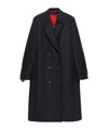 Maxco. Wool-twill Coat In Blue