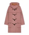 Maxco. Wool-blend Duffel Coat In Pink