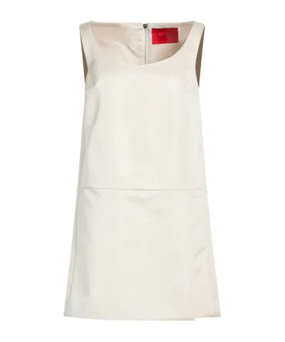 Maxco. Wrap Dress In White