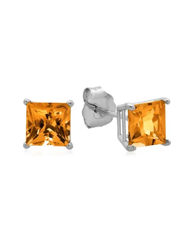 Maxcolor 10k 1.25 Ct. Tw. Citrine Studs