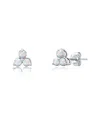 Maxcolor 14k 0.20 Ct. Tw. Lab-grown Opal Studs