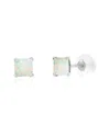 Maxcolor 14k 0.20 Ct. Tw. Lab-grown Opal Studs
