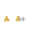Maxcolor 14k 0.25 Ct. Tw. Citrine Studs