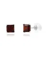 Maxcolor 14k 0.80 Ct. Tw. Garnet Studs