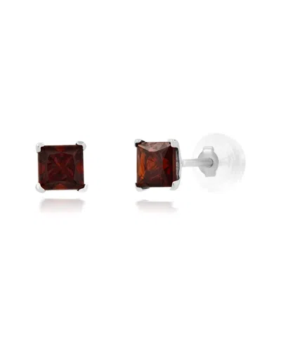 MAXCOLOR MAXCOLOR 14K 0.80 CT. TW. GARNET STUDS