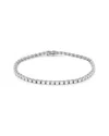 Maxcolor 14k 1.20 Ct. Tw. Lab-grown Diamond Tennis Bracelet