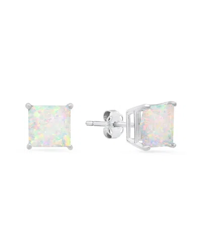 Maxcolor 14k 1.20 Ct. Tw. Lab-grown Opal Studs
