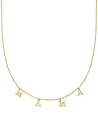 Maxcolor 14k Charm Necklace