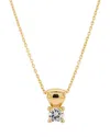 Maxcolor 14k Resin-filled Necklace