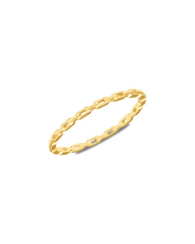 MAXCOLOR MAXCOLOR 14K LINK RING