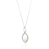 Maxcolor Freshwater Single Pearl Infinity Necklace In Sterling Silver Or 14k Gold In Silver