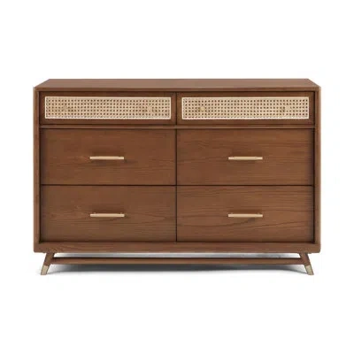 Maxi-cosi Maxi Cosi Everheart 6-drawer Dresser In Brown