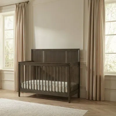 Maxi-cosi Reid 6-in-1 Crib In Greige Wash
