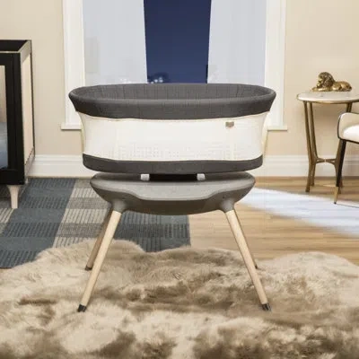 Maxi-cosi Starling Smart Bassinet In Onyx Heritage