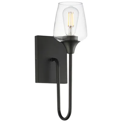 Maxim Goblet 15 3/4" High Black 1-light Wall Sconce