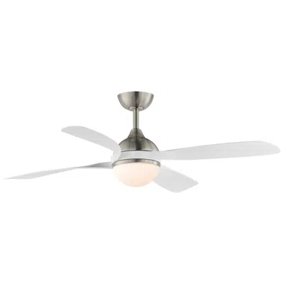 Maxim 52"  Bola Satin Nickel Indoor Fan W Led Light Kit