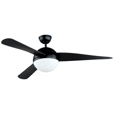 Maxim 52"  Cupola White And Black 2-light Led Ceiling Fan
