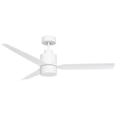 Maxim 52"  Falcon Ac Damp Matte White In/out Fan W Led Light Kit